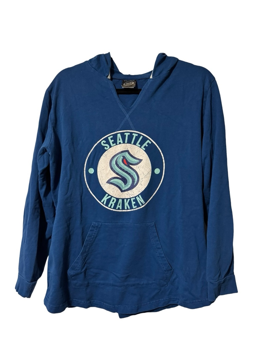 Calhoun Seattle Kraken Pullover Hoodie M